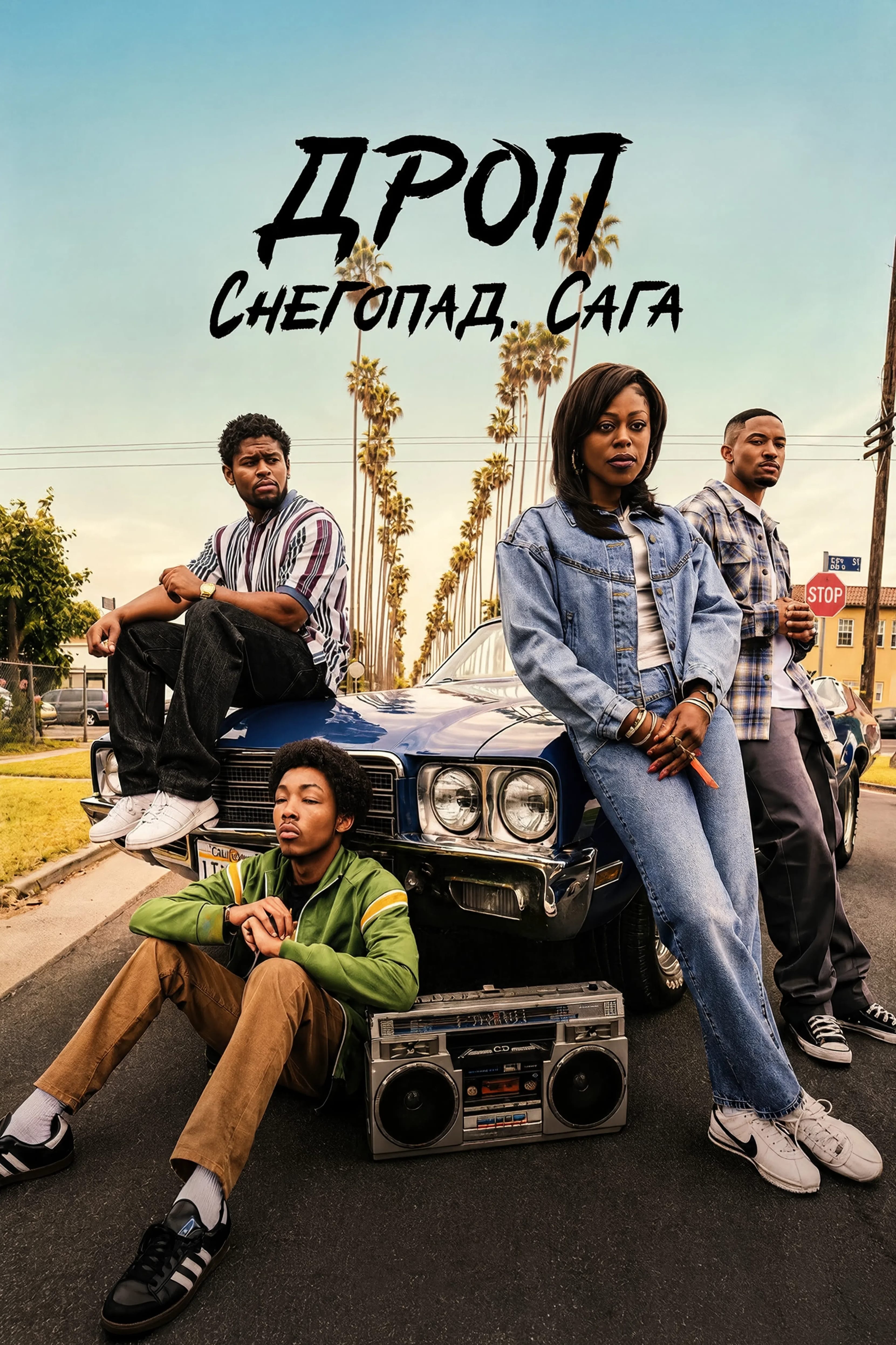 Постер сериала Дроп: Снегопад. Сага.